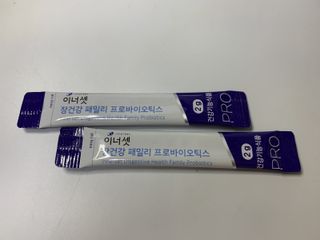 이너셋 장건강 프로바이오틱스 올인원 — 4.5점을 준 리뷰어가 2023년 1월 올린 사용 사진