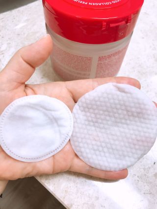 메디필 레드 락토 콜라겐 필링패드 — 5점을 준 리뷰어가 2021년 3월 올린 사용 사진