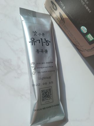 씨알푸드 유기농 쌀 시리얼 390g + 갓 구운 유기농 발아통곡물 150g — 5점을 준 리뷰어가 2022년 1월 올린 사용 사진
