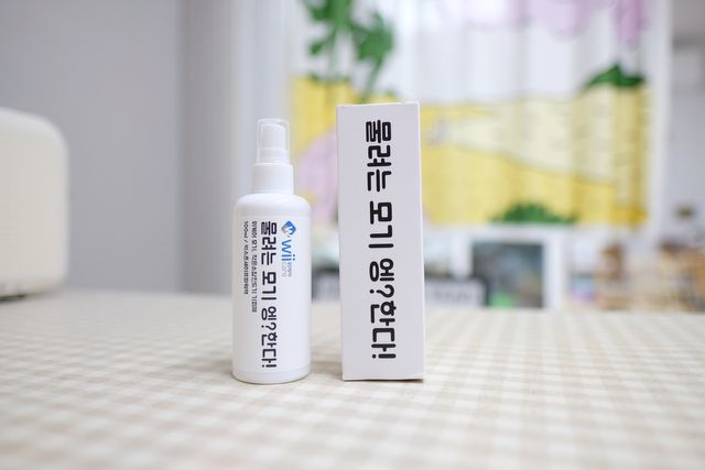 위케어 진드기 먼지다듬이기피제 천연이카리딘15프로 100ml 모기스프레이퇴치제 아기유아사용 리뷰 사진