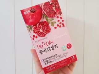 함초록 Rg+ 석류콜라겐젤리 — 5점을 준 리뷰어가 2021년 3월 올린 사용 사진