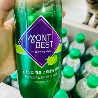 몽베스트 Montbest with Sparkling water Lime20병 — 4.5점을 준 리뷰어가 2022년 9월 올린 사용 사진