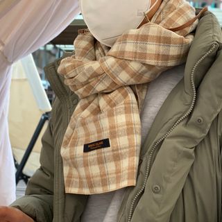 노르딕아일랜드 머플러 아이슬란드 체크 — 5점을 준 리뷰어가 2021년 11월 올린 사용 사진