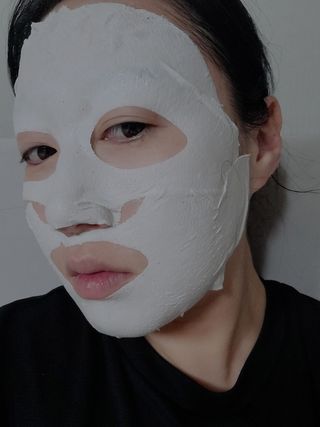 아이디플라코스메틱 페이스핏 플라스터 마스크 _ 리뉴얼 — 1점을 준 리뷰어가 2021년 10월 올린 사용 사진