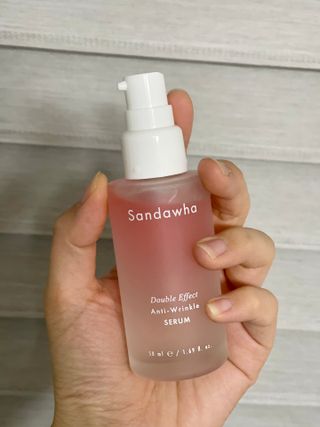 산다화 더블 이펙트 안티 링클 세럼 50ml — 4.5점을 준 리뷰어가 2023년 3월 올린 사용 사진