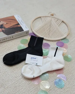 [사이즈가 있는 양말 필로이] 남자 골프 스포츠 발목 양말 2족 세트【 S, M, L, XL】4가지 사이즈 — 5점을 준 리뷰어가 2022년 7월 올린 사용 사진