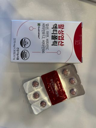 [리노브] 4세대 활성엽산 액티폴릭 270mg x 30정 — 5점을 준 리뷰어가 2022년 9월 올린 사용 사진