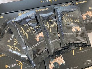 서울약사신협 약사신협_흑마늘진액_70mlx30포 — 5점을 준 리뷰어가 2021년 5월 올린 사용 사진