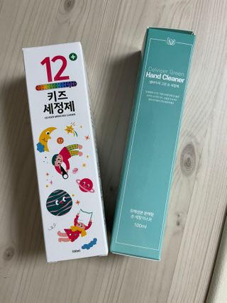 셀바이져 항균 스프레이 핸드워시 + 키즈세정제 SET — 4.5점을 준 리뷰어가 2021년 3월 올린 사용 사진