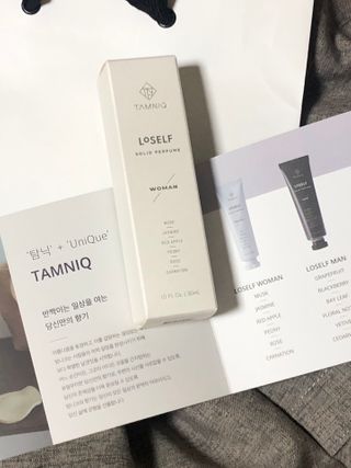 탐니크 러셀브 우먼 솔리드 퍼퓸 — 4점을 준 리뷰어가 2021년 1월 올린 사용 사진