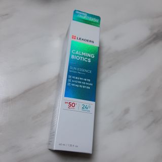 리더스코스메틱 리더스 카밍 바이오틱스 선 에센스 SPF 50+ PA++++ — 5점을 준 리뷰어가 2022년 6월 올린 사용 사진