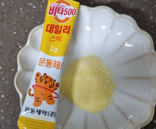 광동생활건강 [광동] 비타 500 데일리 스틱 VB, VC를 함유한 멀티비타민 30포+30포 — 5점을 준 리뷰어가 2022년 10월 올린 사용 사진
