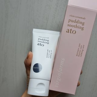 냉장고에 넣어요, 붉은 트러블 피부 다음날 진정되요 [버진팜스 푸딩수딩아토] — 4점을 준 리뷰어가 2021년 9월 올린 사용 사진