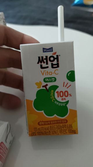 썬업비타씨 썬업 Vita-C — 5점을 준 리뷰어가 2021년 6월 올린 사용 사진