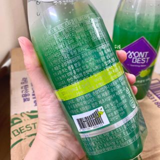 몽베스트 Montbest with Sparkling water Lemon OR Lime 20병(랜덤) — 5점을 준 리뷰어가 2021년 10월 올린 사용 사진