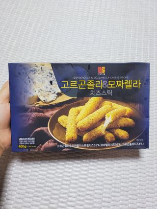 디케이식품(주) 고르곤졸라&모짜렐라 치즈스틱 400g — 5점을 준 리뷰어가 2023년 3월 올린 사용 사진