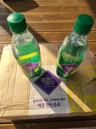 몽베스트 Montbest with Sparkling water Lemon OR Lime 20병(랜덤) — 5점을 준 리뷰어가 2022년 6월 올린 사용 사진