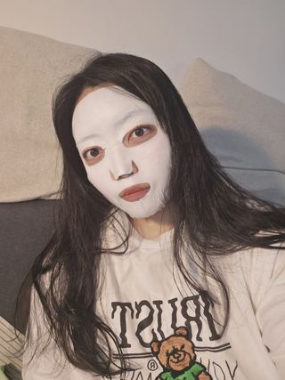 뉴클리드 마스크팩 3종 — 5점을 준 리뷰어가 2023년 7월 올린 사용 사진