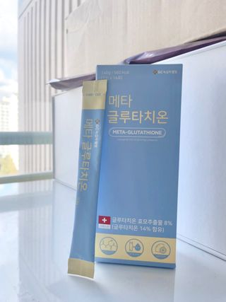 메타웰빙 GC녹십자웰빙 메타 글루타치온 — 4점을 준 리뷰어가 2022년 10월 올린 사용 사진