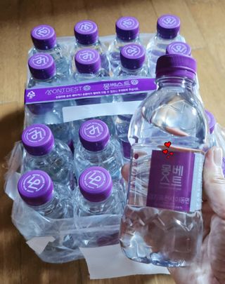 몽베스트 [MONTBEST] 330mL 20병 — 5점을 준 리뷰어가 2021년 10월 올린 사용 사진