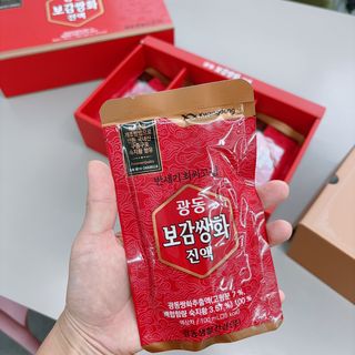 광동생활건강 [광동]진하고 깊은 풍미, 광동 보감쌍화진액 100mL * 18포 — 5점을 준 리뷰어가 2024년 8월 올린 사용 사진