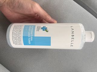랑벨 수퍼내츄럴 수분잠금 토너 500ml (수분, 보습, 피부장벽 토너) — 5점을 준 리뷰어가 2022년 4월 올린 사용 사진