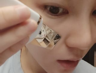 디하우트 랩 4 in 1 갈바닉 아쿠아 워터 필링기 스킨스크러버 — 5점을 준 리뷰어가 2021년 11월 올린 사용 사진