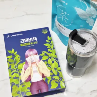 트루헬퍼 코목비책 작두콩 도라지 돌배 모과 생강 차 30티백 — 5점을 준 리뷰어가 2023년 2월 올린 사용 사진