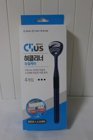 크리오 클리어스 혀백태제거 구취관리 혀클리너 — 5점을 준 리뷰어가 2021년 3월 올린 사용 사진