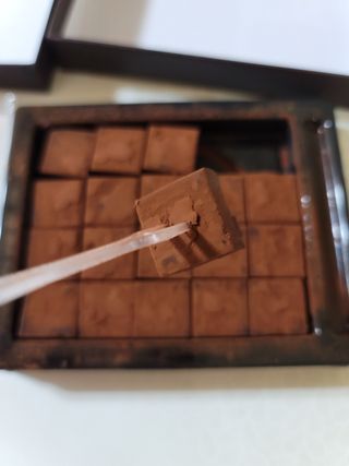 연말/새해선물 동물성 지방 NO 맛있는 비건 생초콜릿 카카올라다크 생초콜릿 — 5점을 준 리뷰어가 2021년 9월 올린 사용 사진