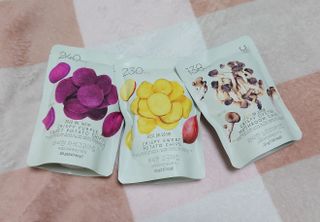 딜라이트 프로젝트 바삭한 원물칩 3종 고구마칩, 자색고구마칩, 느타리버섯칩 [총 6봉지] — 5점을 준 리뷰어가 2022년 2월 올린 사용 사진