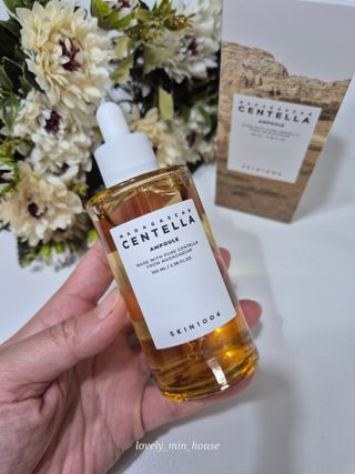 [스킨1004] 마다가스카르 센텔라 앰플 100ml — 5점을 준 리뷰어가 2024년 5월 올린 사용 사진
