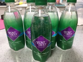 몽베스트 Montbest with Sparkling water Plain 20병 — 5점을 준 리뷰어가 2022년 6월 올린 사용 사진