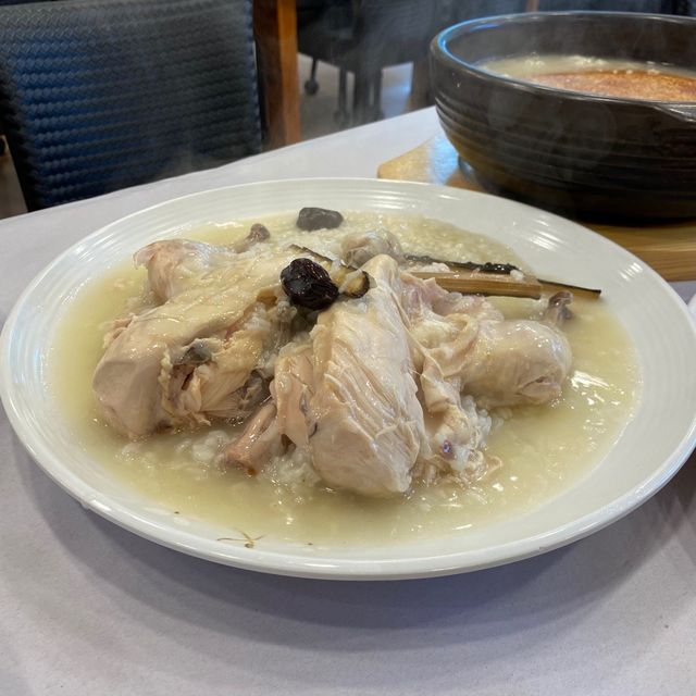 [장수촌 의왕청계점] 누룽지 닭백숙 2인 리뷰 사진