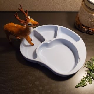 유비맘 캐릭터 실리콘 흡착 식판_색상 랜덤발송 — 5점을 준 리뷰어가 2021년 1월 올린 사용 사진