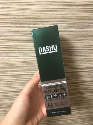 다슈코리아 다슈 데일리 안티 헤어로스 허브 헤어토닉 150ml — 5점을 준 리뷰어가 2021년 2월 올린 사용 사진