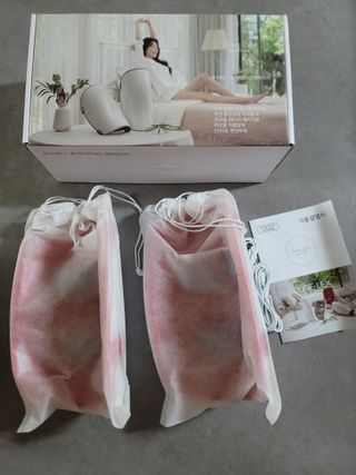 퓨어렉스 무선 종아리 EMS온열 마사지기 뷰티라인 BEAUTY LINE — 리뷰어가 2022년 8월 올린 사용 사진