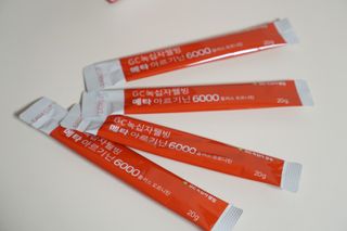 메타아르기닌 GC녹십자웰빙 메타 아르기닌 6000 플러스 오르니틴 — 4.5점을 준 리뷰어가 2022년 10월 올린 사용 사진