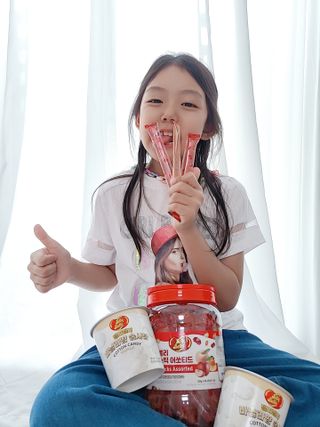젤리벨리 젤리스틱 어쏘티드 900g — 5점을 준 리뷰어가 2022년 9월 올린 사용 사진