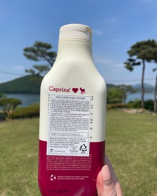 카프리나 프레쉬 산양밀크 어메이징 바디워시 500ml (오리지널향) — 4.5점을 준 리뷰어가 2023년 5월 올린 사용 사진
