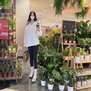 [딕시] 힙 플랙션 레깅스 HIP FLEXION Leggings — 4.5점을 준 리뷰어가 2022년 5월 올린 사용 사진