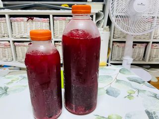 트롯전통식혜 트롯레드비트식혜 1리터 +500리터 — 5점을 준 리뷰어가 2021년 5월 올린 사용 사진
