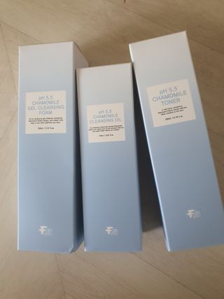 페브유 / FABYOU 페브유 pH5.5 캐모마일 젤 클렌징 폼 + 클렌징 오일 + 토너 3종 세트 — 5점을 준 리뷰어가 2021년 7월 올린 사용 사진