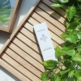 바노바기 코스메틱 바노바기 밀크씨슬 리페어 시카 선스크린 플러스 50ml — 5점을 준 리뷰어가 2023년 2월 올린 사용 사진