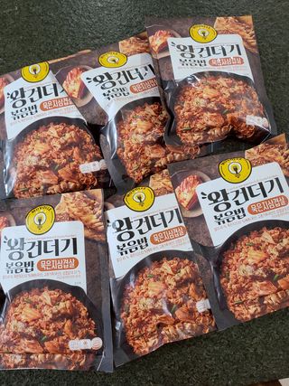 한성기업 무볼레 왕건더기 볶음밥 묵은지삼겹살 — 5점을 준 리뷰어가 2021년 10월 올린 사용 사진