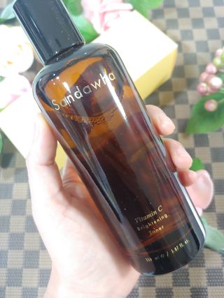 스킨큐어 산다화 비타민c 화이트닝 토너 150ml — 5점을 준 리뷰어가 2022년 2월 올린 사용 사진