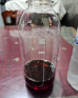 클린24시간 1BOX(5포) + 전용보틀(500ml) — 5점을 준 리뷰어가 2023년 8월 올린 사용 사진