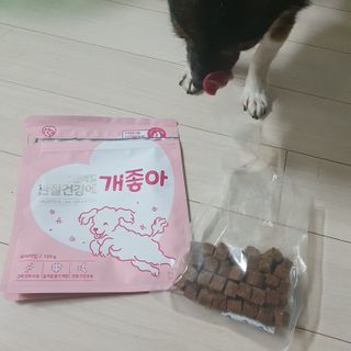 My Pet Care 천연단백질 관절건강에 개좋아 — 5점을 준 리뷰어가 2021년 2월 올린 사용 사진