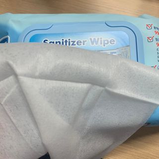 햅스 세균없는 주방 대형 2팩, HAPS sanitizer wipe — 4점을 준 리뷰어가 2022년 2월 올린 사용 사진
