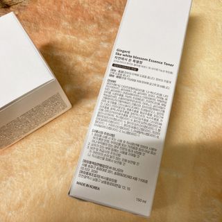 GINGER6 라이크 화이트 블라썸 에센스 토너 — 5점을 준 리뷰어가 2021년 12월 올린 사용 사진